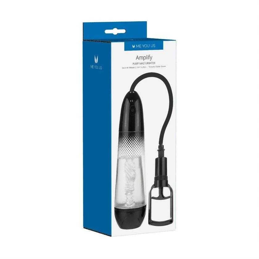 Pompka- Me You Us Amplify Pump Masturbator Clear/Juodas