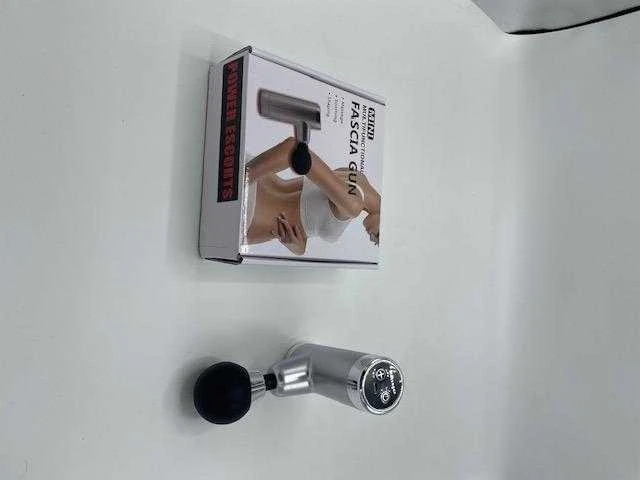 Power Escorts Massage gun mini sidabrinis