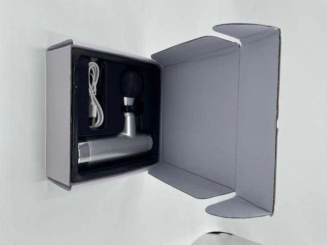 Power Escorts Massage gun mini sidabrinis