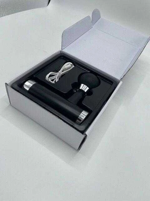 Power Escorts Massage gun mini sidabrinis