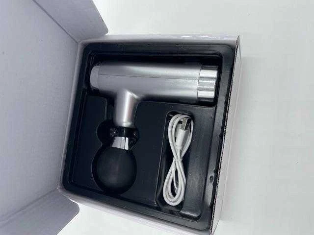 Power Escorts Massage gun mini sidabrinis