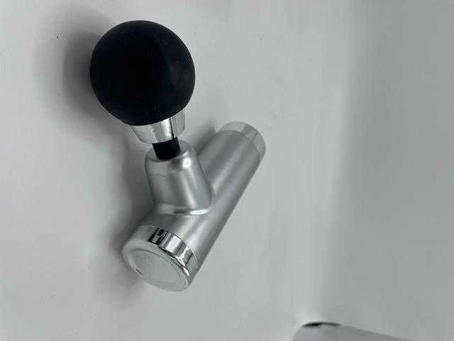 Power Escorts Massage gun mini sidabrinis