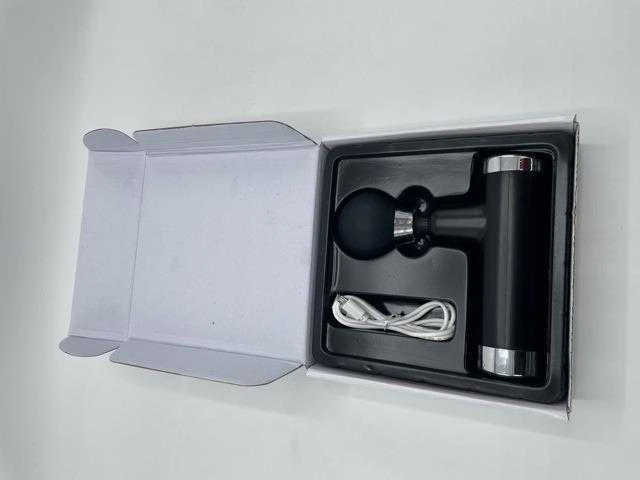 Power Escorts Massage gun mini sidabrinis