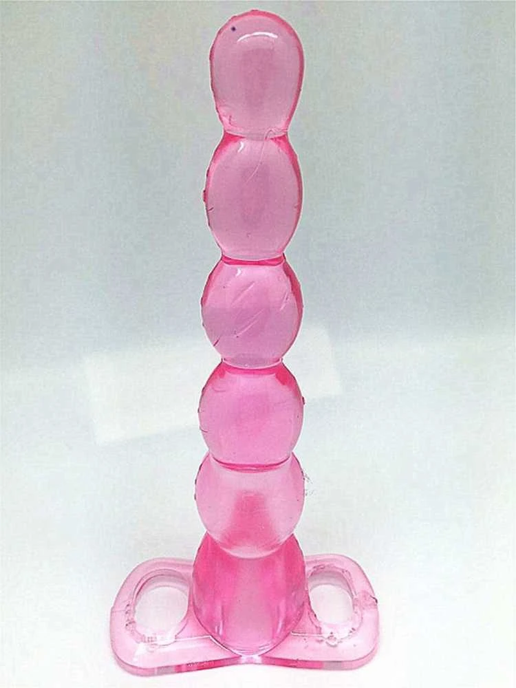 Rožinis 16cm analinis rutuliukų žaislas