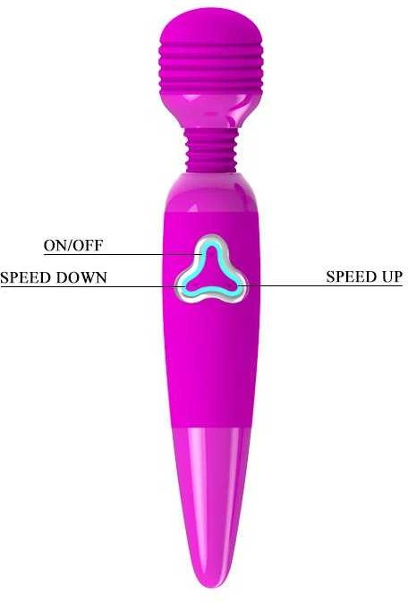 LYBAILE Pretty Love Flirtacious Wand vibration Violetinė