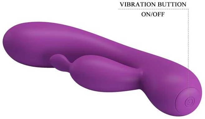 Pretty Love Anatomical g taško vibratorius zuikis 16cm