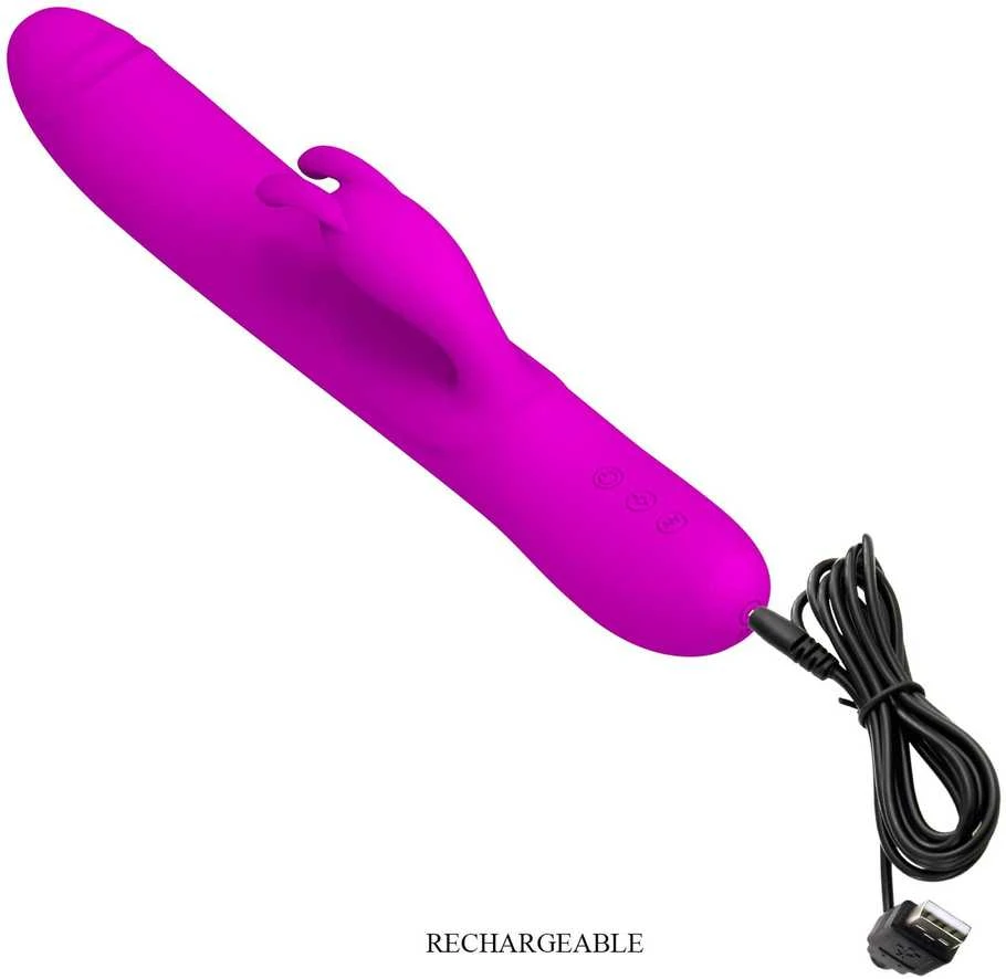 PRETTY LOVE - BYRON, 7 vibracijos funkcijos, įkraunamas USB