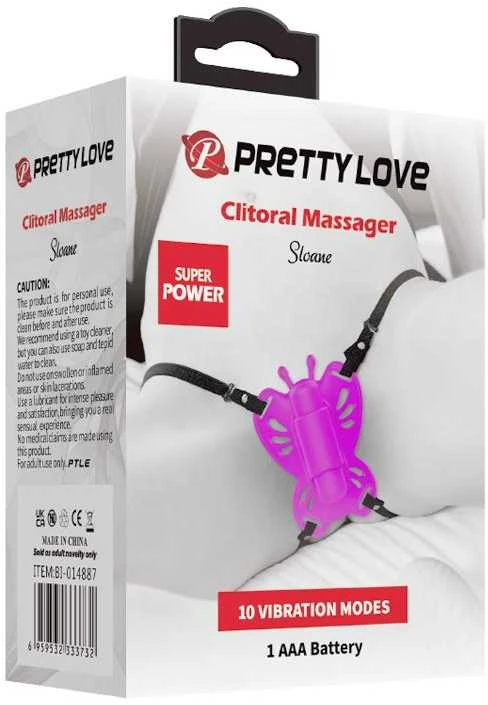 PRETTY LOVE – klitorio masažuoklis SLOANE