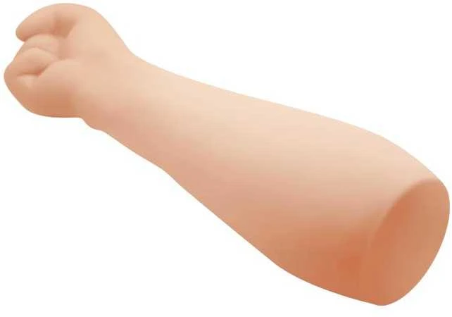 Pretty Love Dildo, skirtas kumščiuotis, ranka, kumščiu, natūralus, 36 cm