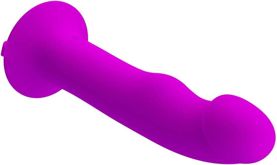 LYBAILE Pretty Love Murray dildo su vibracija Rožinė