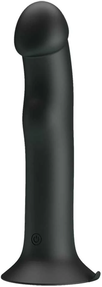 LYBAILE Pretty Love Murray dildo su vibracija, juodas