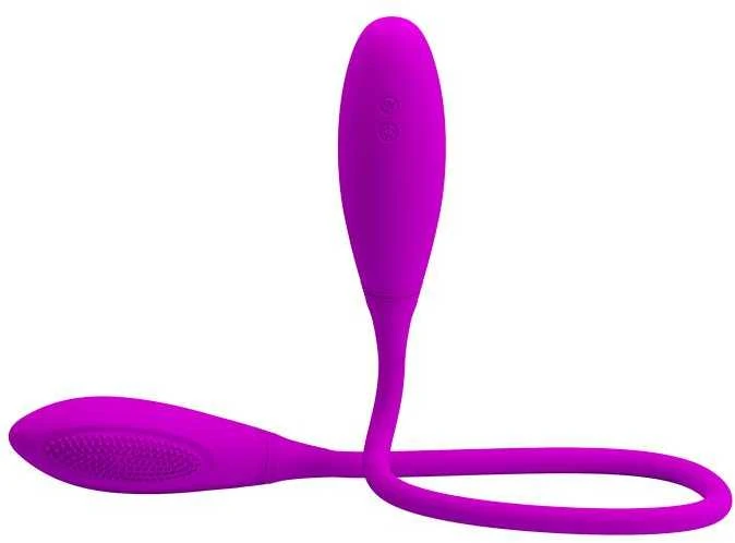 Baile Pretty Love ilgas lankstus stimuliatorius 2 antgaliai 60cm 7 režimai