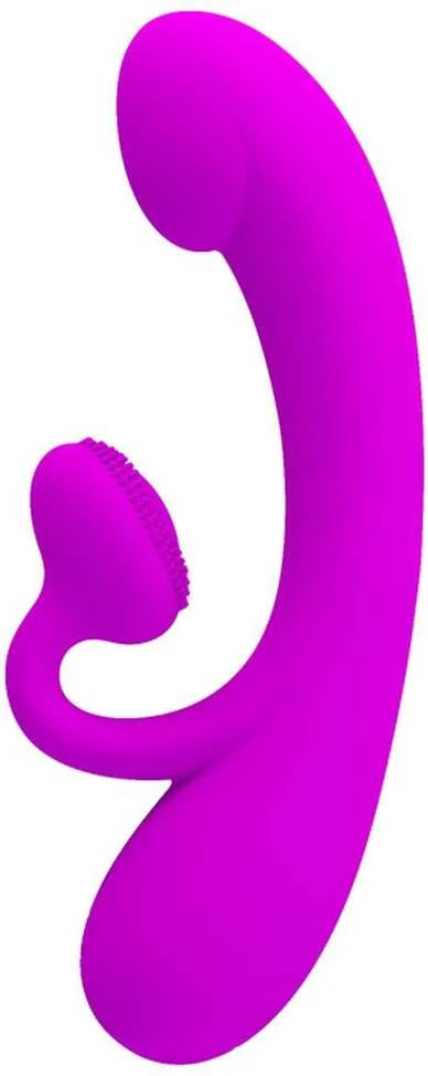 PRETTY LOVE - VISĄ APDAILĄ DENGIANTIS SILIKONINIS, 10 vibracijos funkcijų