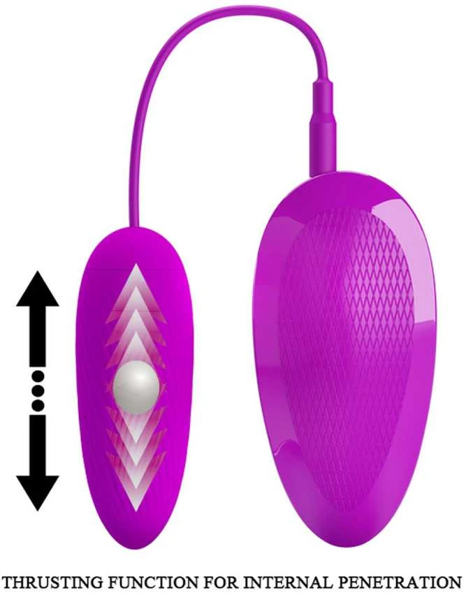 Pretty Love Masturbation Egg su stipriomis vibracijomis