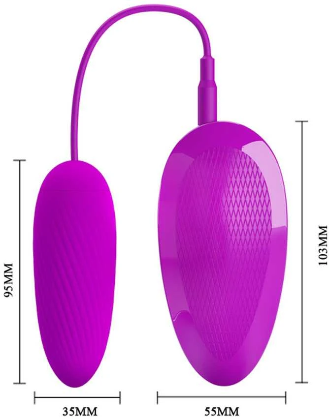 Pretty Love Masturbation Egg su stipriomis vibracijomis
