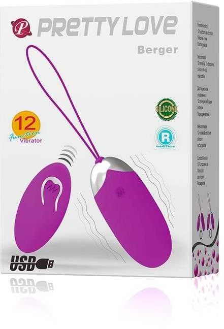 Pretty Love Smart „Pretty Love Orgasm Egg“ vibruojantis makšties masažuoklis su USB