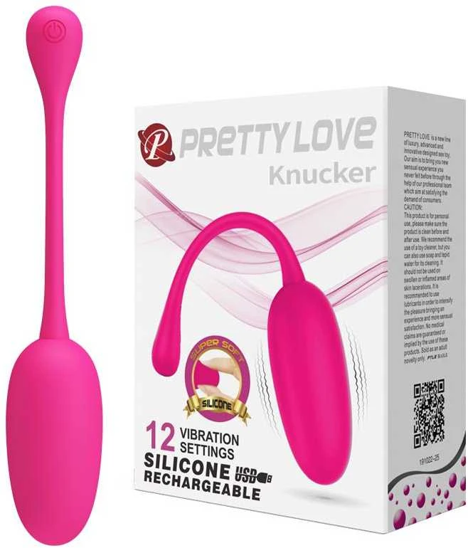 Pretty Love Flirtation LYBAILE Pretty Love Knucker Vibrating Egg Magenta