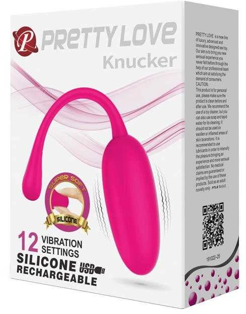 Pretty Love Flirtation LYBAILE Pretty Love Knucker Vibrating Egg Magenta