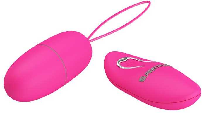 Pretty Love Vibrating kiaušinių sekso masažuoklis su nuotolinio valdymo pulteliu, 12 režimų