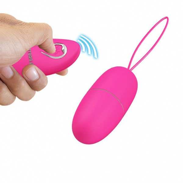 Pretty Love Vibrating kiaušinių sekso masažuoklis su nuotolinio valdymo pulteliu, 12 režimų
