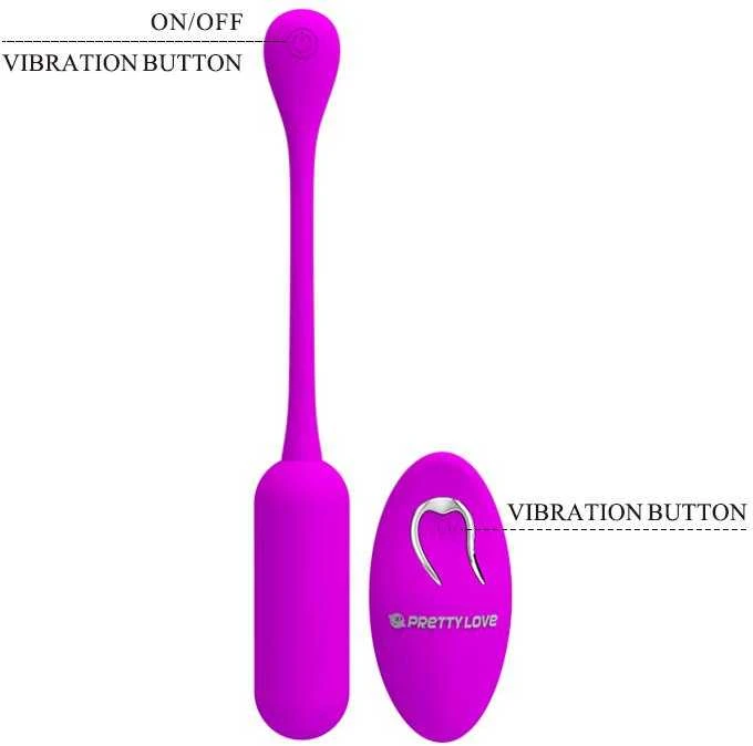 LYBAILE Pretty Love Lechies Wireless Egg Violetinė