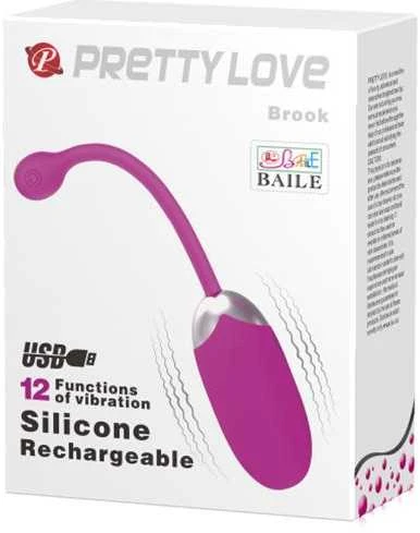 Pretty Love Egg vibruojantis makšties sekso masažuoklis 12 režimų
