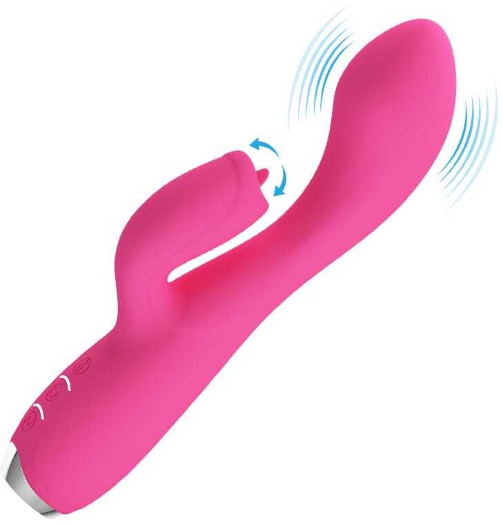 PRETTY LOVE - GLORIA Rožinė, 12 vibracijos funkcijų 3 pulsinių bangų nustatymai Atminties funkcija