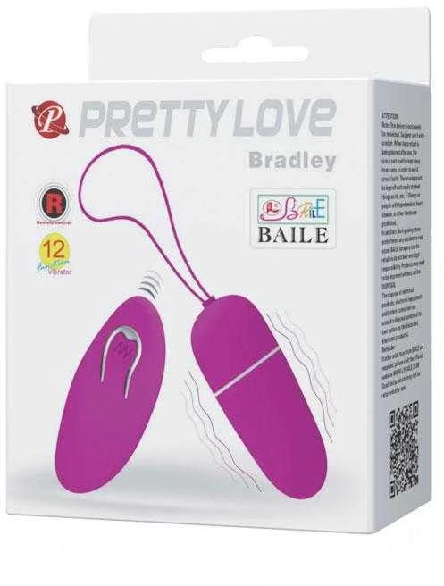 LYBAILE Pretty Love Bradley Wireless kiaušinių vibro rožinis
