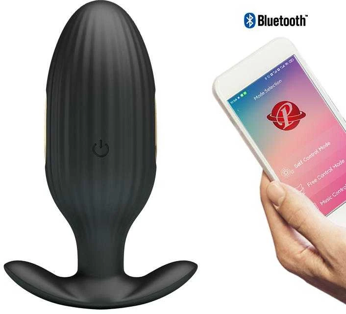 Pretty Love Bottom analinis kistukas su Bluetooth valdymu