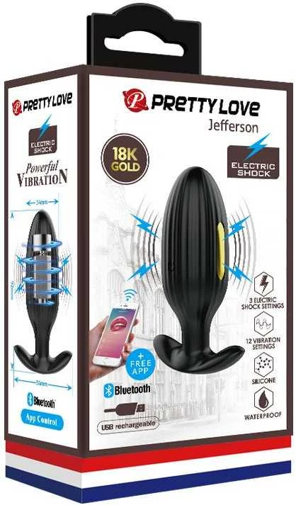 Pretty Love Bottom Pretty Love Analinio kištuko elektrostimuliacijos programa 12 režimų