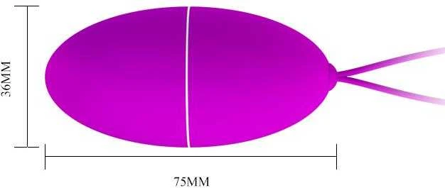 LYBAILE Pretty Love Joanne vibrating egg violetinė