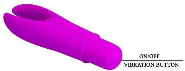 Pretty Love Masažuoklis klitorinis mini vibratorius seksas 12 režimų 9cm
