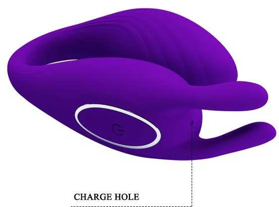 Masażery LYBAILE Pretty Love Bill Vibro Massager Violetinė
