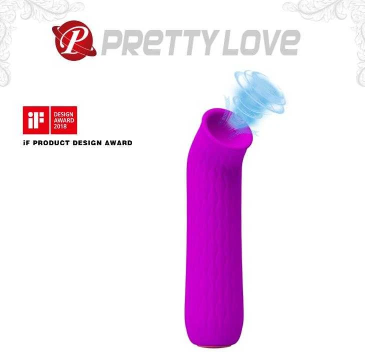 Pretty Love Masažuoklis klitoris bekontaktis čiulpimas 12 režimų 11cm