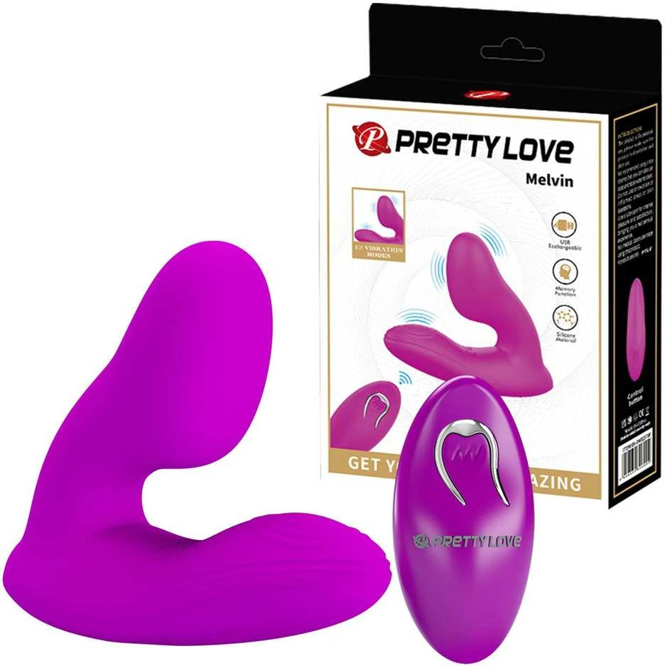 PRETTY LOVE – MELVIN CLITORIS MASAŽUOTIS SU NUOTOLINIO VALDYMU