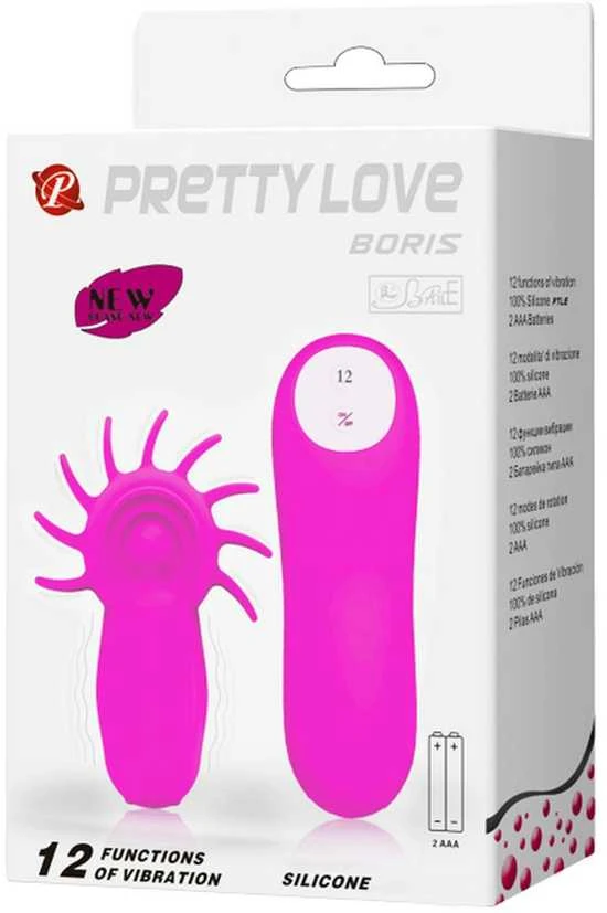 Pretty Love Masažuoklis oral clitoris su ratas of tongues pilot