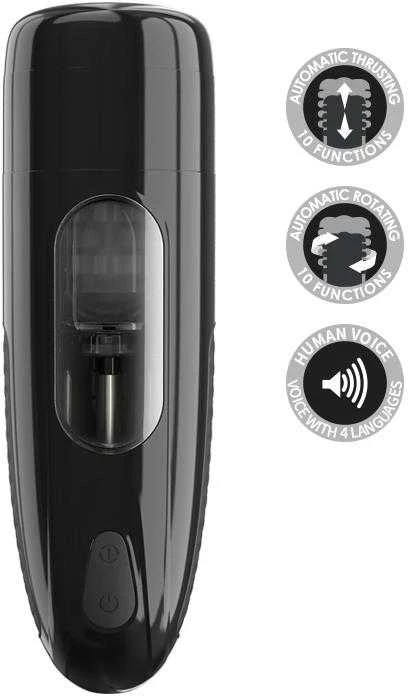 PRETTY LOVE – MARLON automatinis besisukantis ir stumiamas 10 funkcijų, USB / balsas