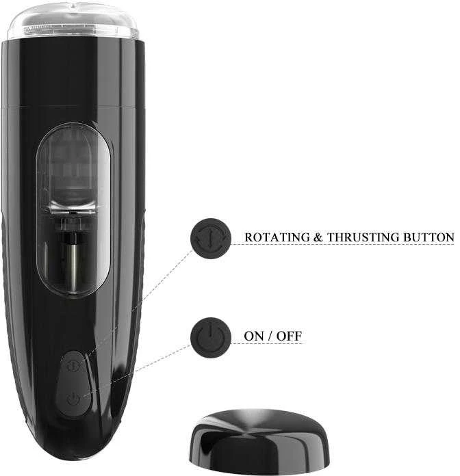 PRETTY LOVE – MARLON automatinis besisukantis ir stumiamas 10 funkcijų, USB / balsas