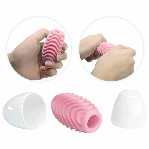 Pretty Love Male LYBAILE Pretty Love Passionate dvipusis kiaušinių masturbatorius