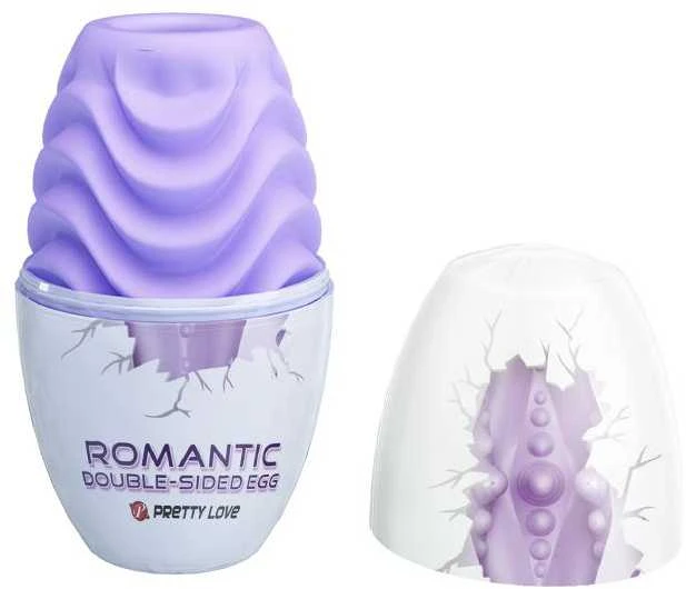 Pretty Love Male Pretty Love Masturbator kiaušinis diskretiškas dvigubos tekstūros seksas
