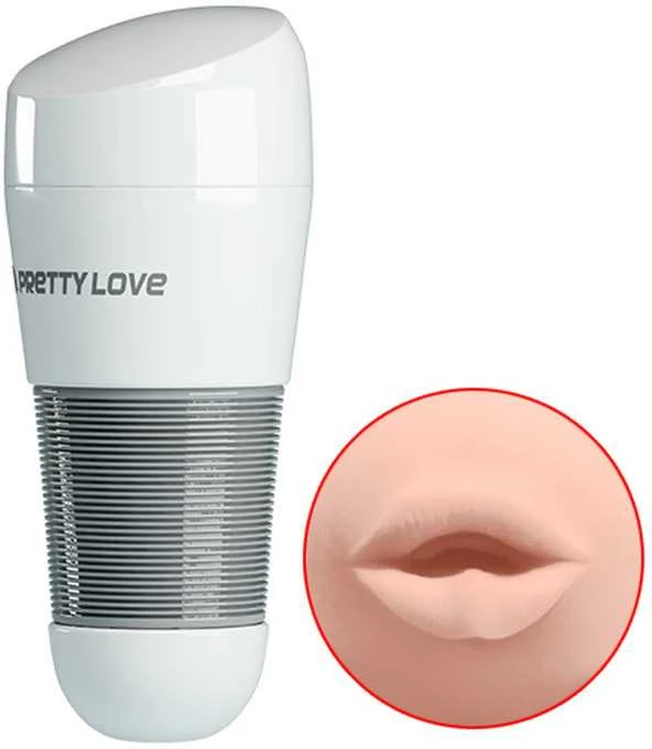 Pretty Love Masturbator oral mouth nubs soft blowjob