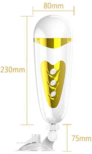 Pretty Love Masturbator siurbtukas, analinis usb vibracijos garsas