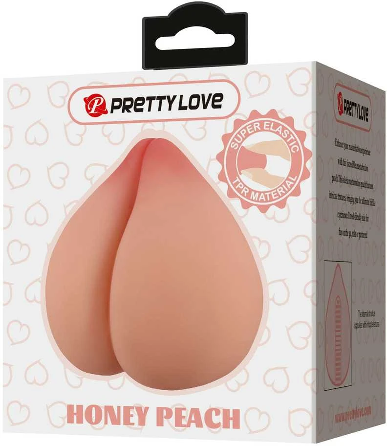Pretty Love Bottom GRAŽI MEILĖ - PEACH VYRINIS MASTURBATORIUS
