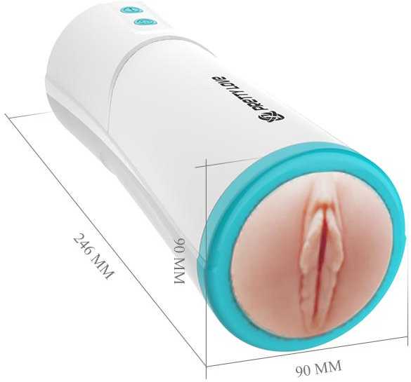 PRETTY LOVE - Masturbatorius ABY,(Vagina) 3 stūmimo nustatymai Atminties funkcija