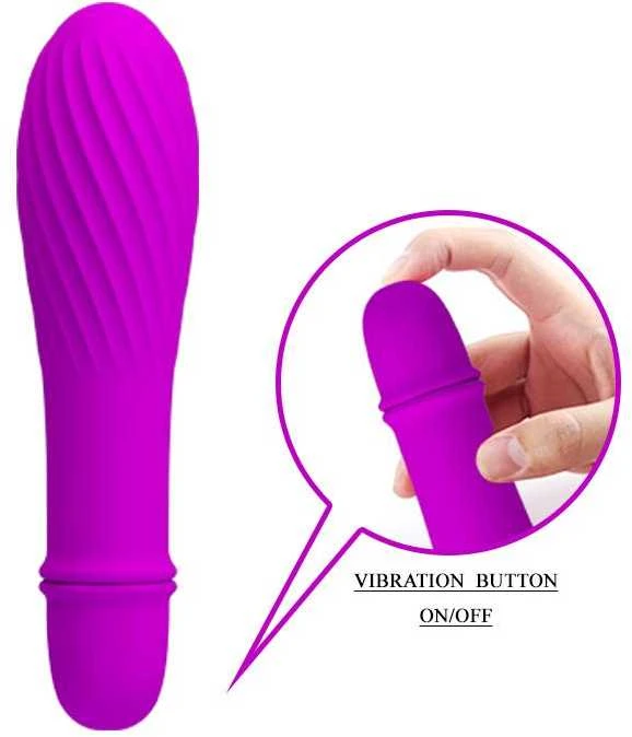 „Pretty Love Mini“ silikoninis vibratorius 10 funkcijų