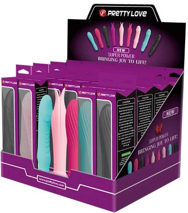 „Pretty Love Mini“ silikoninis vibratorius 10 funkcijų