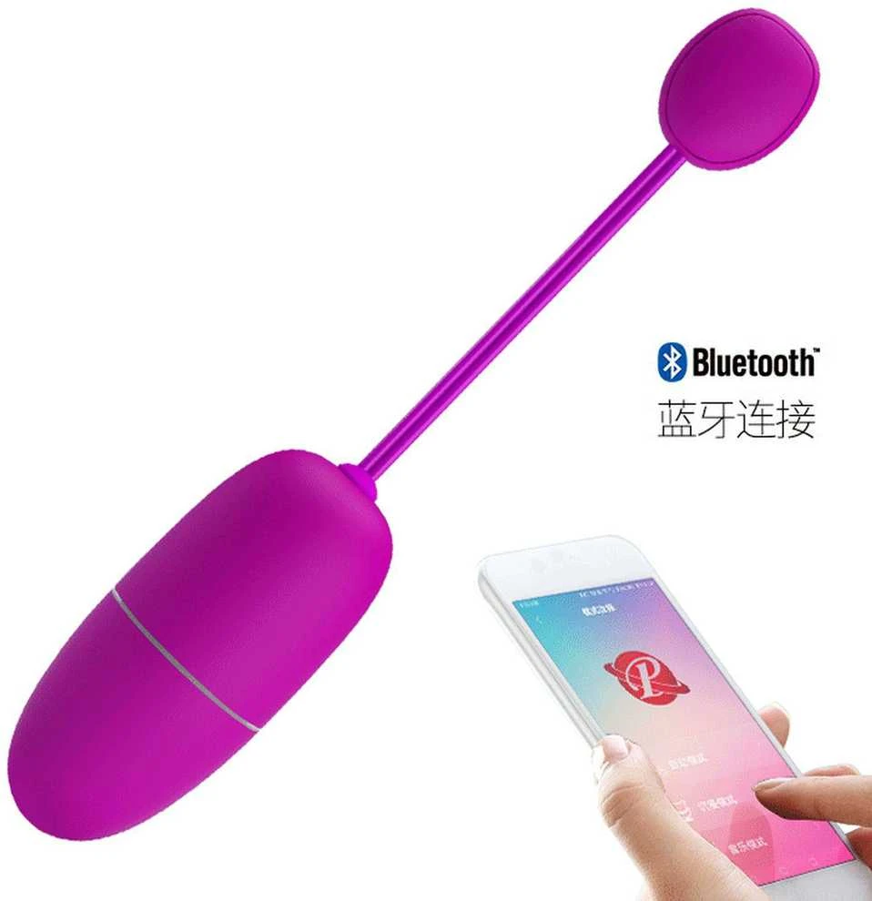 Pretty Love Bottom LYBAILE Pretty Love Nymph bullet vibration Mobile APP nuotolinio valdymo pultas Violetinė
