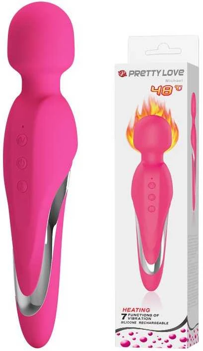 LYBAILE Pretty Love Micheal Heat Massager Rožinė