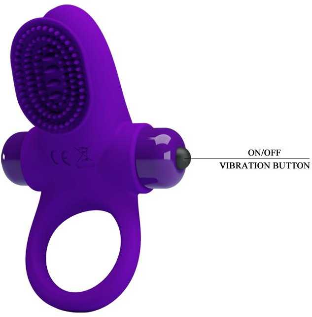 Pretty Love Erection Ring Protrusions Klitoriaus stimuliavimas