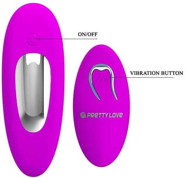 Pretty Love Dvigubas analinis makšties vibratorius g-spot 12 režimas